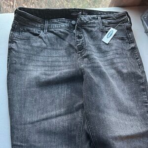 black old navy jeans size 14
